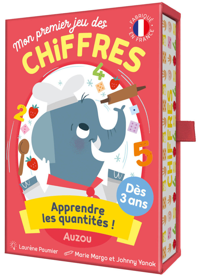 Mon premier jeu des chiffres - Laurene Paumier, Marie FARGEOT, Johnny YANOK, Laurene Paumier, Marie FARGEOT, Johnny YANOK,  Paumier,  Fargeot - AUZOU
