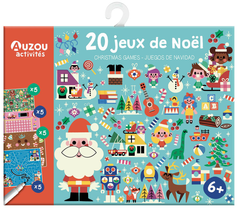 20 jeux de Noël - Pintachan Pintachan,  Pintachan - AUZOU