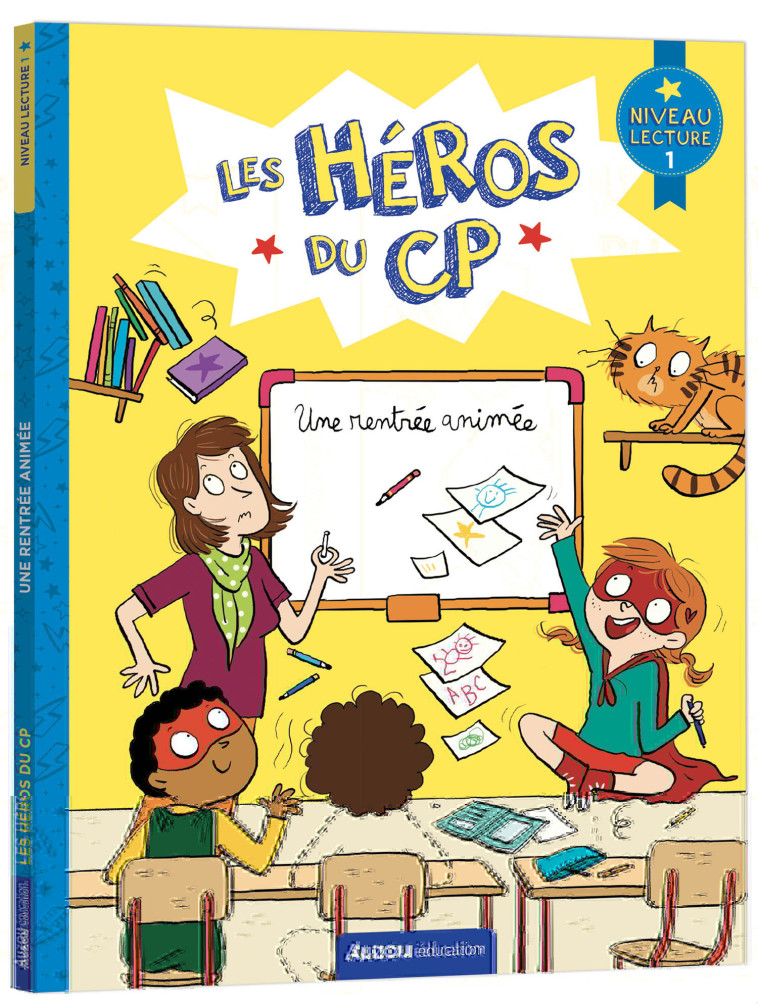 Les héros du CP - Une rentrée animée - Marie-Désirée Martins, Joëlle Dreidemy, Marie-Désirée Martins, Joëlle Dreidemy,  Collectif - AUZOU