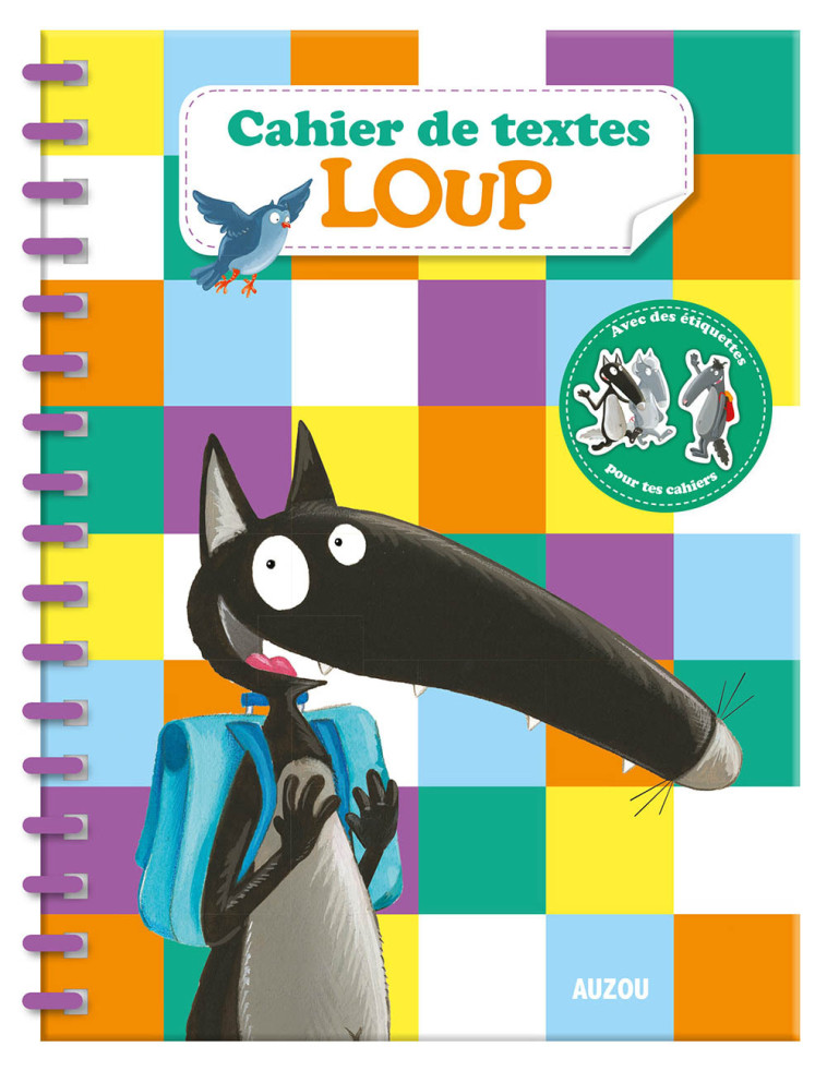 CAHIER DE TEXTES DU LOUP - Orianne Lallemand, Éléonore THUILLIER, Orianne Lallemand, Éléonore THUILLIER - AUZOU