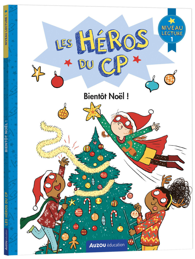 Les héros du CP - Bientôt Noël ! - Marie-Désirée Martins, Joëlle Dreidemy, Marie-Désirée Martins, Joëlle Dreidemy - AUZOU