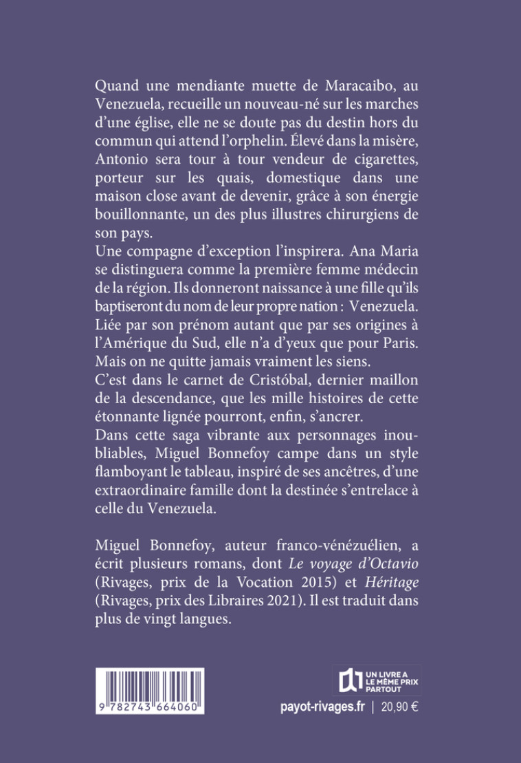 Le rêve du jaguar - Miguel Bonnefoy, Miguel Bonnefoy - RIVAGES