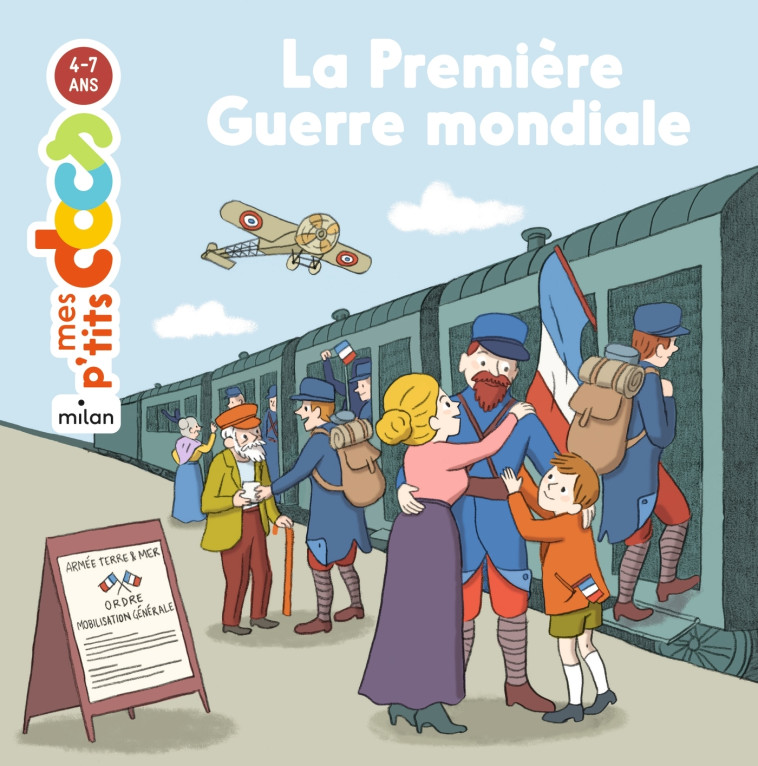 La première guerre mondiale - Stéphanie Ledu, Cléo Germain, Stéphanie Ledu, Cléo Germain - MILAN