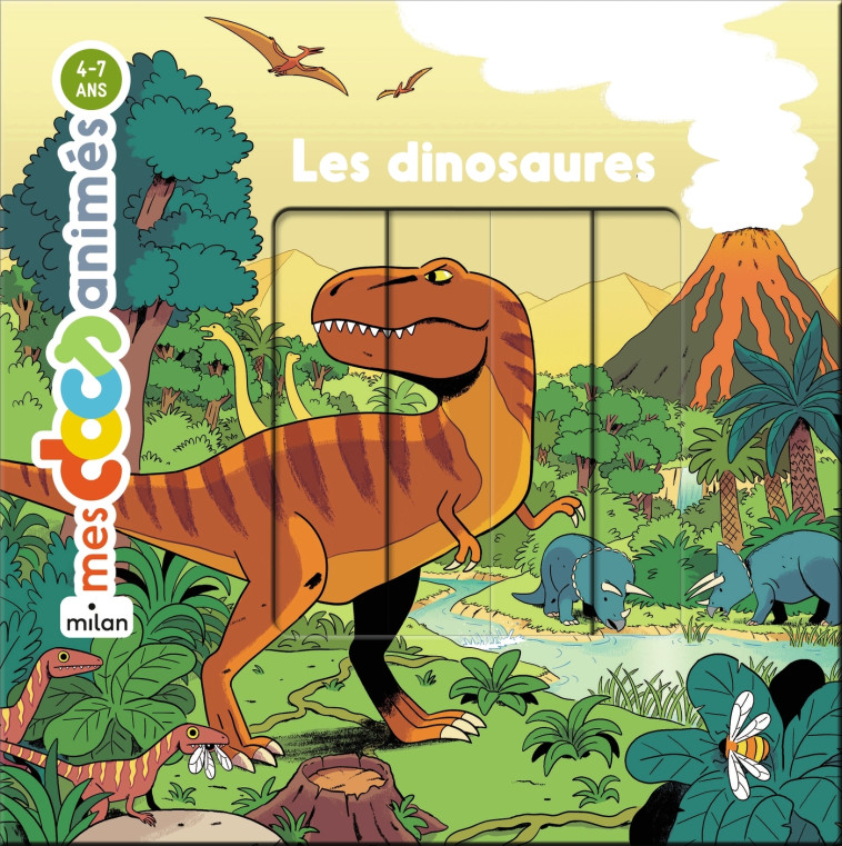 Les dinosaures - Stéphanie Ledu, Stéphane Frattini, Vincent Caut, Stéphanie Ledu, Stéphane Frattini, Vincent Caut - MILAN