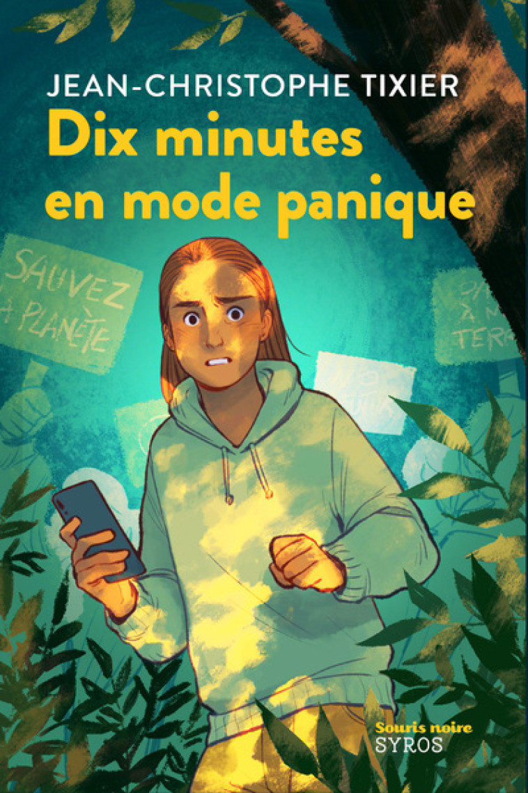 Dix minutes en mode panique - Jean-Christophe Tixier, Jean-Christophe Tixier - SYROS JEUNESSE