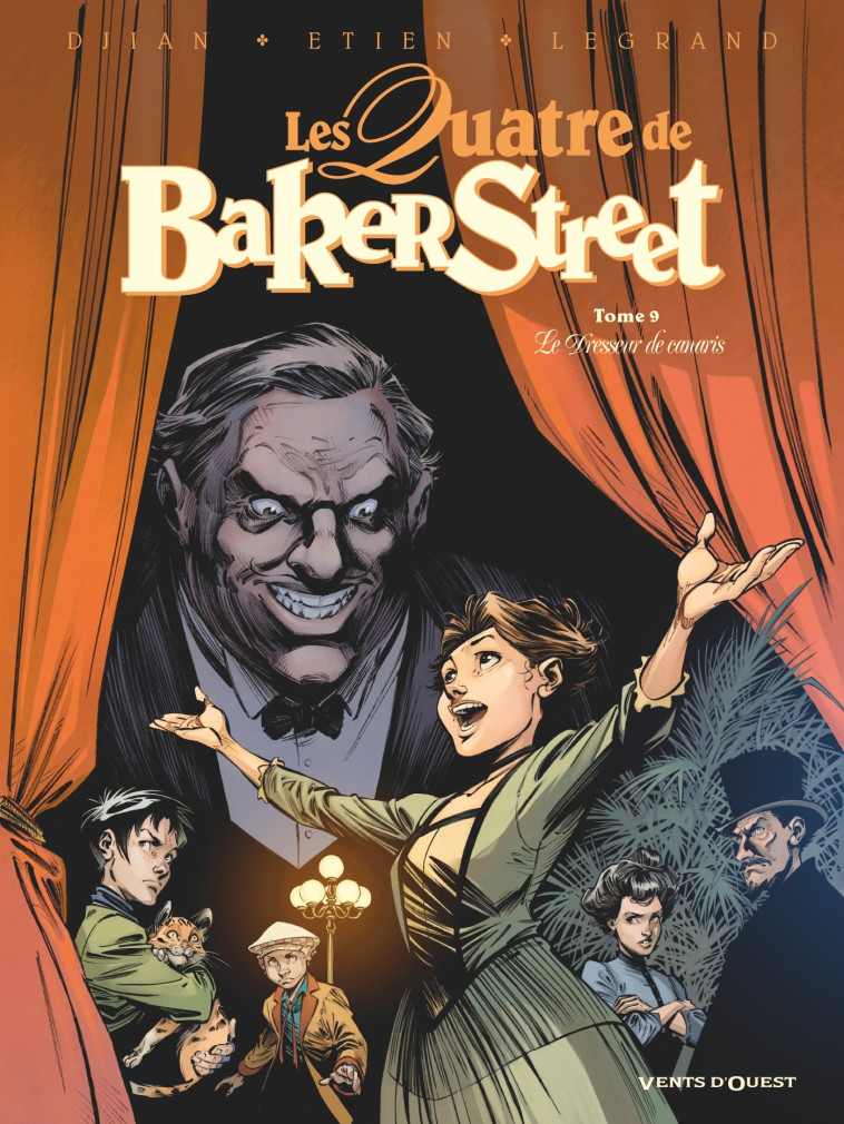 Les Quatre de Baker Street - Tome 09 - Jean-Blaise Djian, Olivier Legrand, David Etien - VENTS D'OUEST