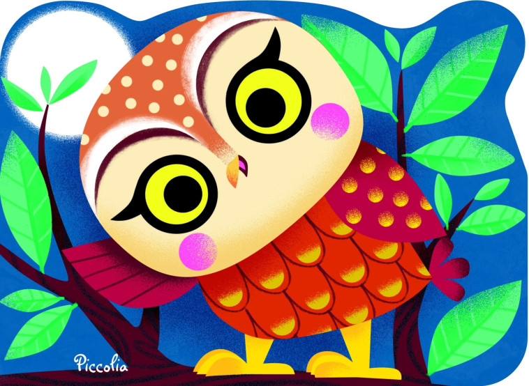 Chouette - Mini animaux  - Marcella Grassi, Marcella Grassi - PICCOLIA