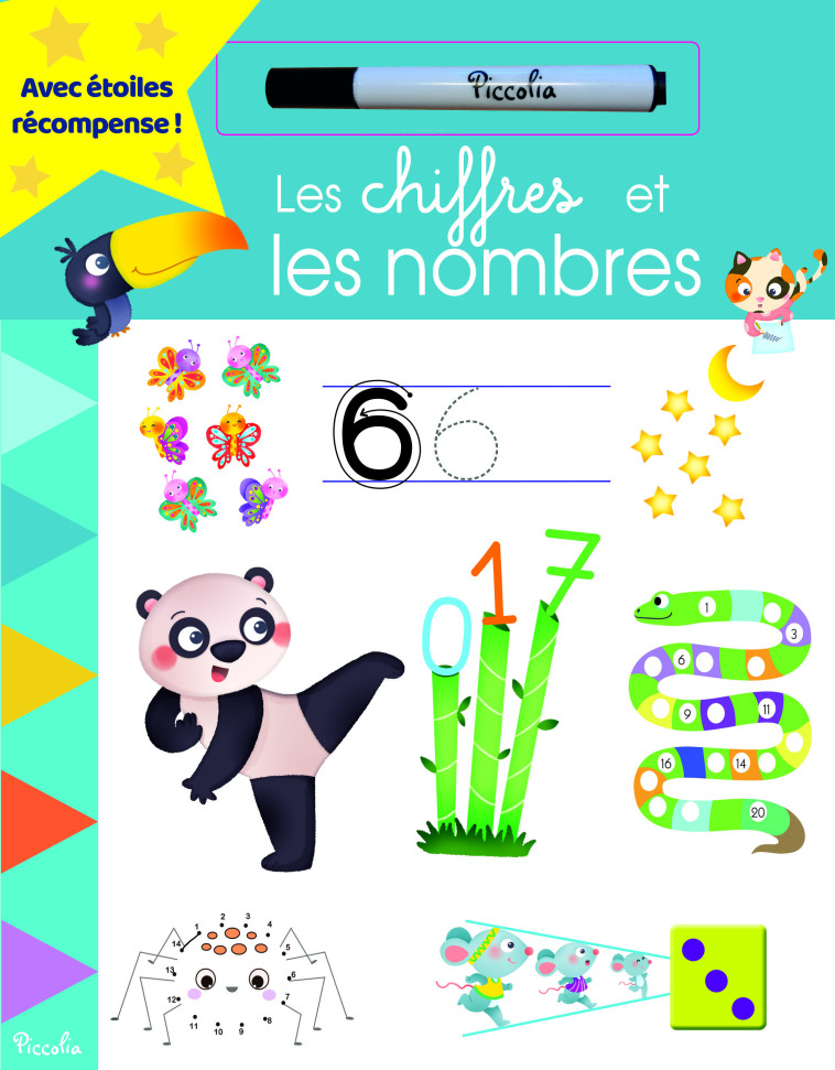 Les chiffres et les nombres - Collectif Collectif, Collectif Collectif - PICCOLIA