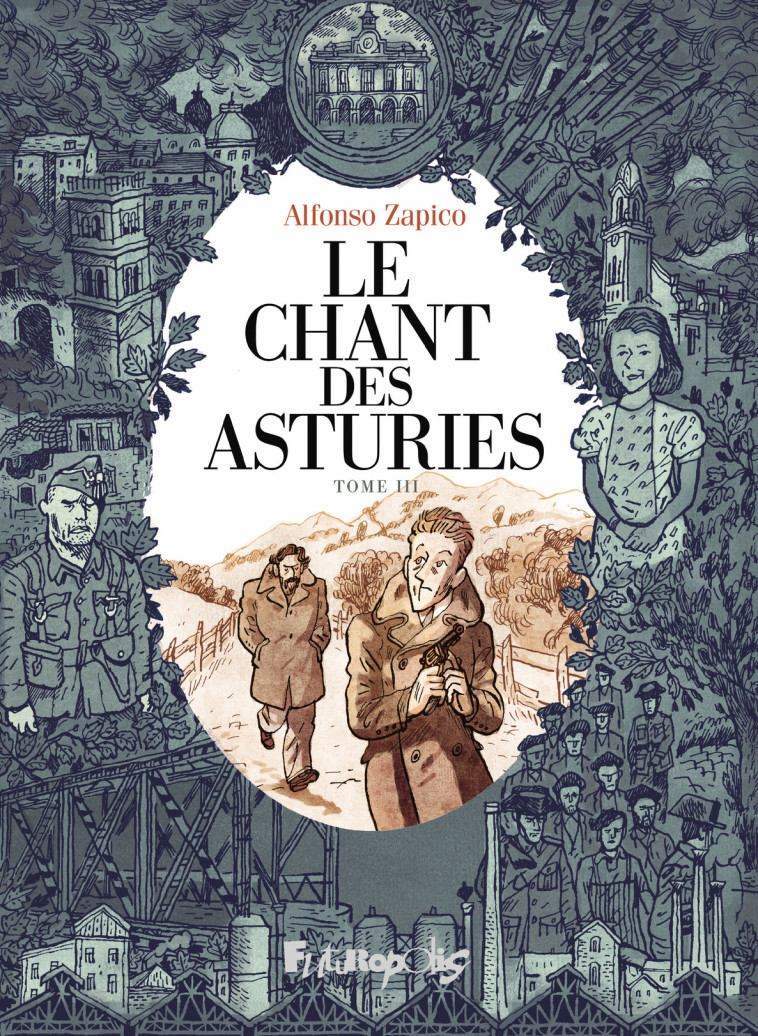 Le Chant des Asturies - Alfonso Zapico, Charlotte Le Guen - FUTUROPOLIS