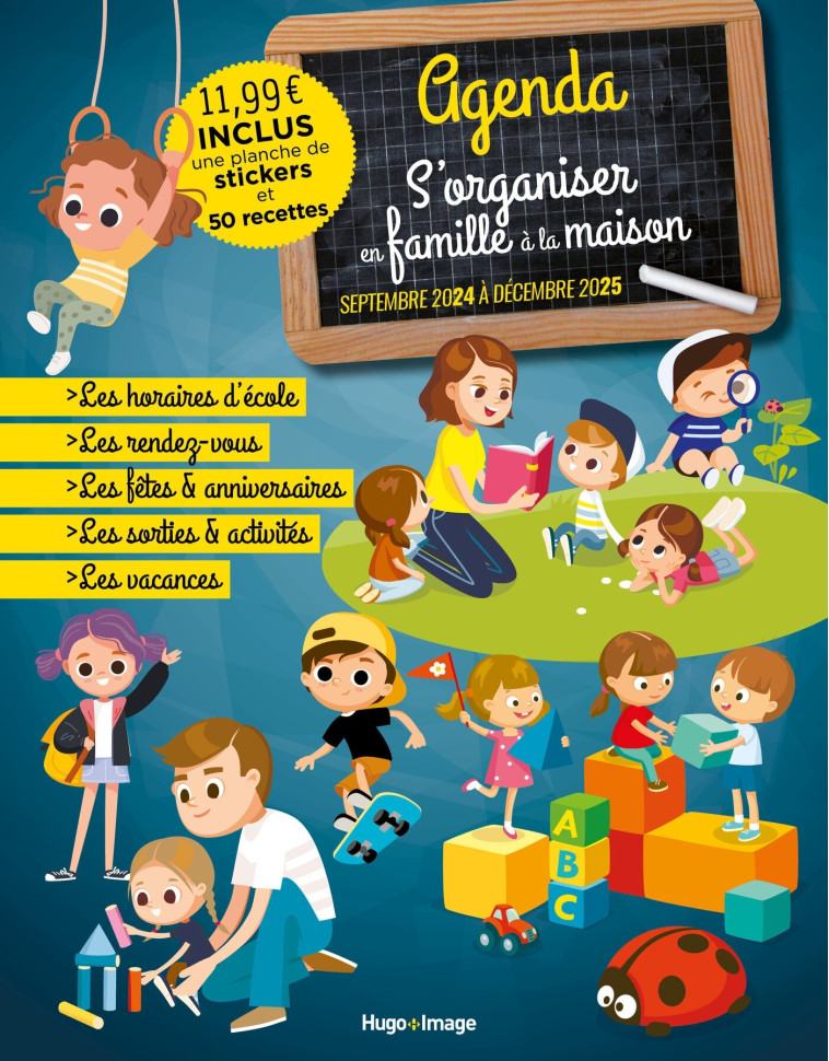 Agenda S'organiser en famille 2024 - 2025 -   - HUGO IMAGE