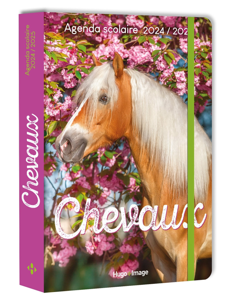 Agenda scolaire chevaux 2024-2025 -   - HUGO IMAGE