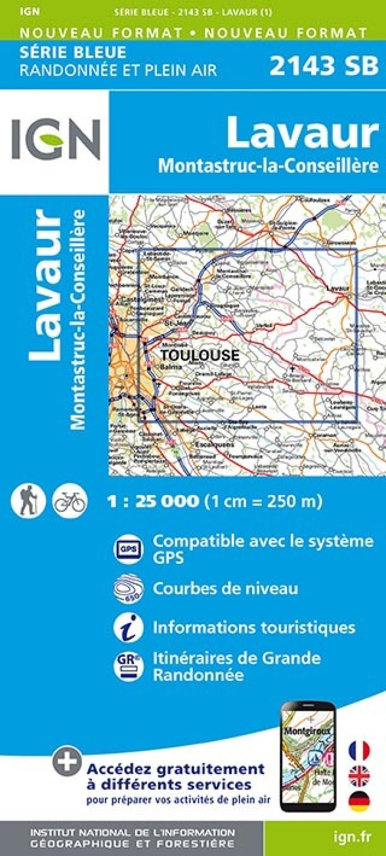 2143Sb Lavaur.Montastruc-La-Conseillere - XXX - IGN