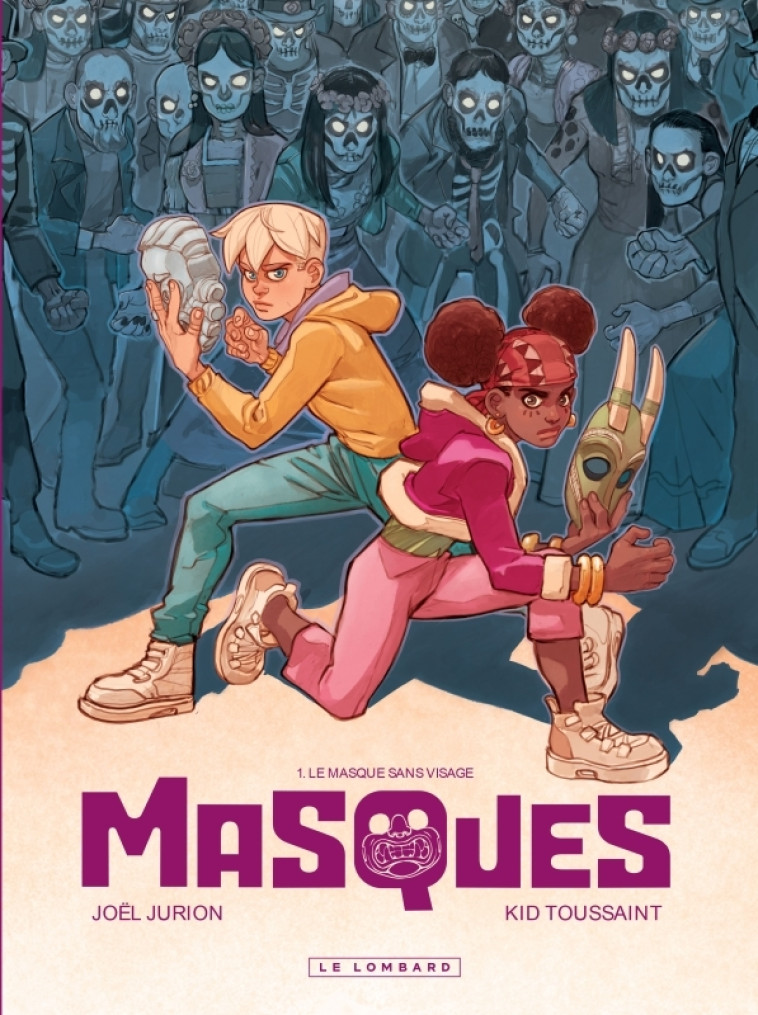 Masques - Tome 1 - Le Masque sans visage - Kid Toussaint Kid Toussaint, JURION Joël JURION Joël,  Kid Toussaint,  JURION Joël,  Kid Toussaint,  JURION Joël - LOMBARD