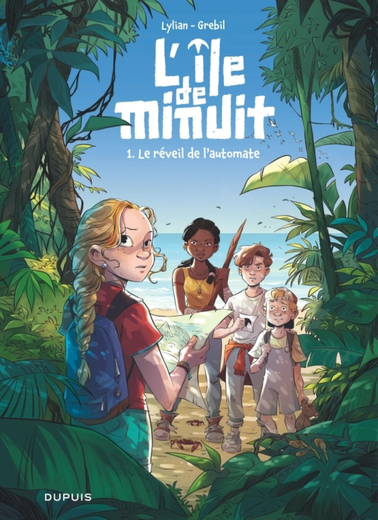L'île de minuit - Tome 1 - Le réveil de l automate -  LYLIAN,  Grebil Nicolas,  LYLIAN,  Grebil Nicolas - DUPUIS