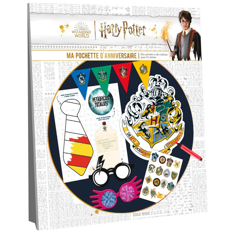 Harry Potter - Ma pochette d'anniversaire - Des activités et des cadeaux - Playbac Éditions Playbac Éditions,  PLAYBAC EDITIONS - PLAY BAC