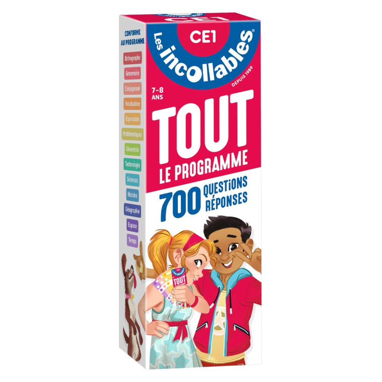 Les incollables - Tout le programme du CE1 - 7/8 ans - Play Bac Éditions Play Bac Éditions, El Gunto El Gunto, Colonel Moutarde, Colonel Moutarde Colonel Moutarde,  Play Bac Éditions,  El Gunto,  Colonel Moutarde,  Play Bac Éditions,  El Gunto,  Colonel M