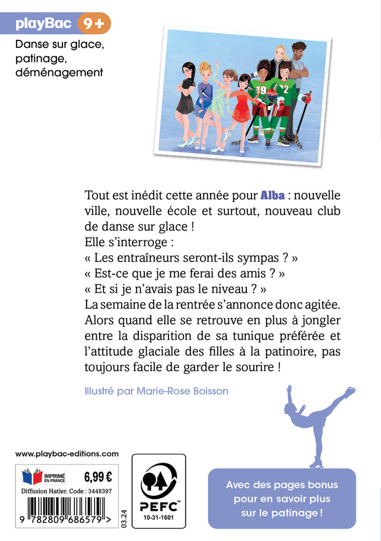 Passion Patinage - La Tunique disparue - Tome 1 - Isabelle stok, Isabelle Stock, Marie-Rose Boisson, Isabelle Stock, Marie-Rose Boisson - PLAY BAC