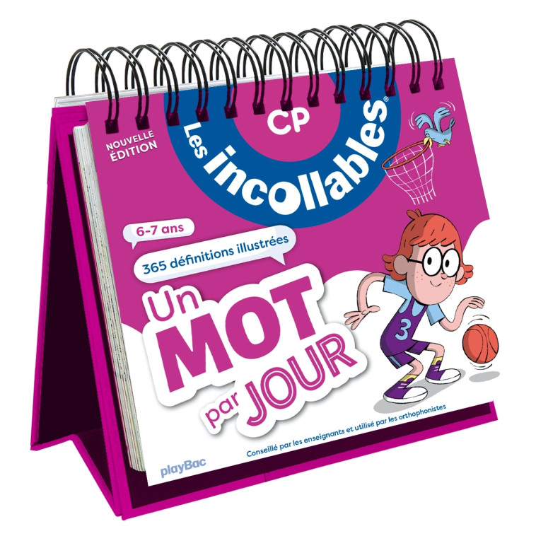 Les incollables - Un mot par jour - CP 6/7 ans - Édition 2024 - Playbac Éditions Playbac Éditions, Aurore Damant,  PLAYBAC EDITIONS,  PLAYBAC EDITIONS, Aurore Damant - PLAY BAC