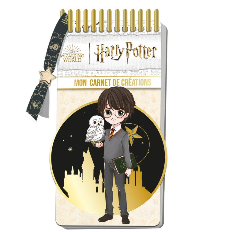 Harry Potter - Mon carnet de créations Harry nouvelle édition - Playbac Éditions Playbac Éditions,  PLAYBAC EDITIONS,  PLAYBAC EDITIONS - PLAY BAC
