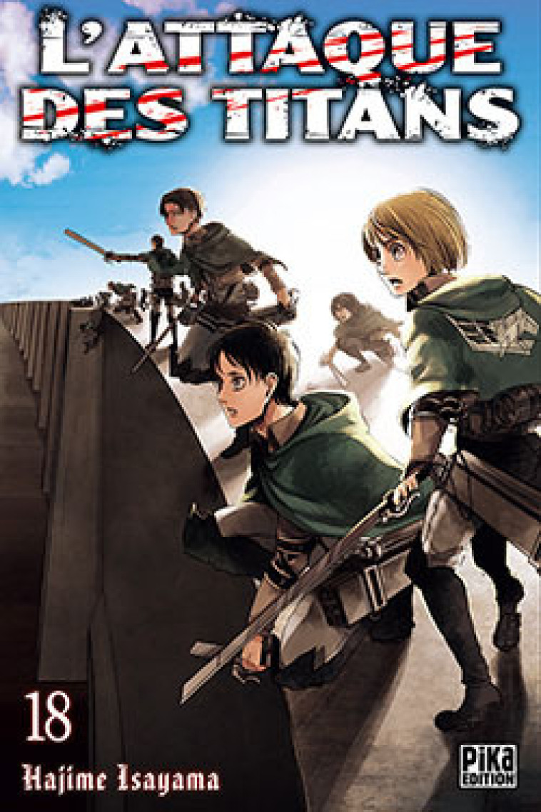 L'Attaque des Titans T18 - Hajime Isayama, Hajime Isayama - PIKA