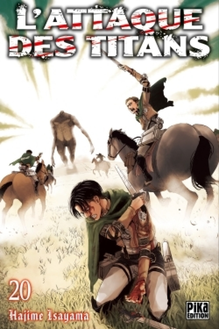 L'Attaque des Titans T20 - Hajime Isayama, Hajime Isayama - PIKA