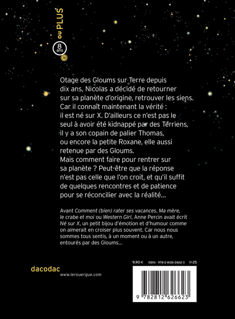 Né sur X - Anne Percin, Clémence Paldacci, Anne Percin, Clémence Paldacci - ROUERGUE