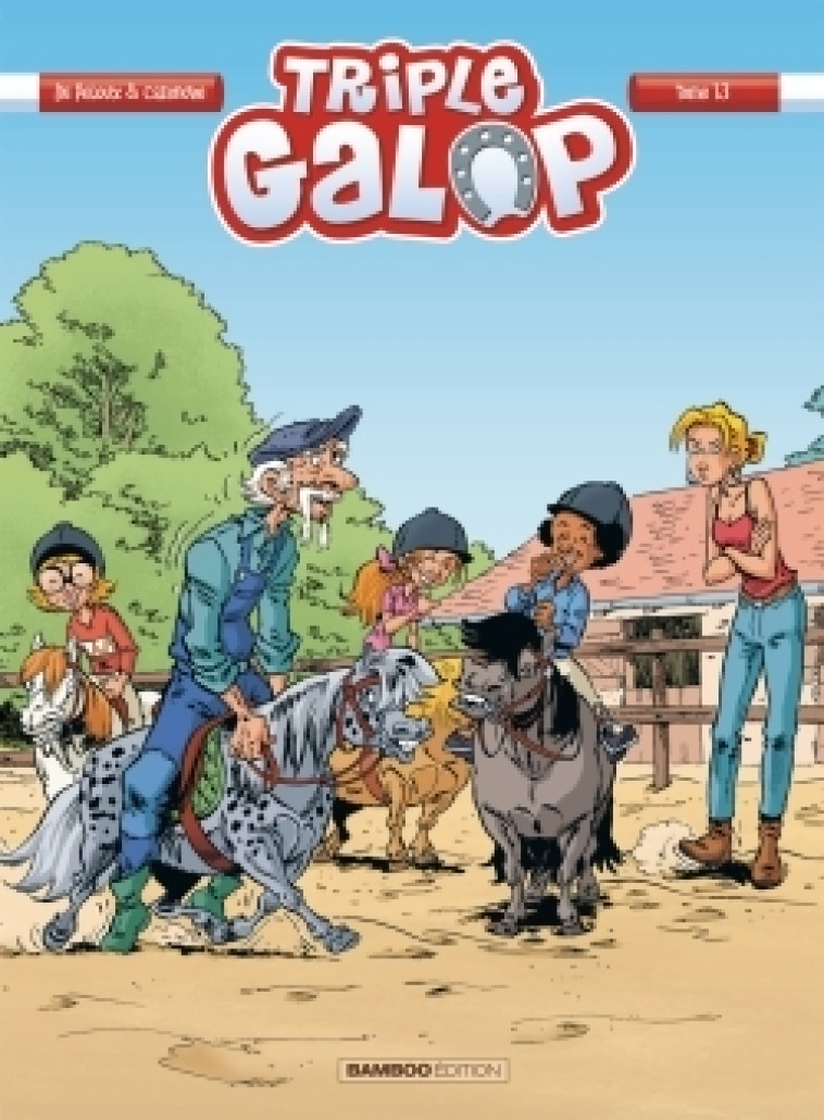 Triple Galop - tome 13 - Alexandre Amouriq, Christophe Cazenove, du Peloux du Peloux, Alexandre Amouriq, Christophe Cazenove, Benoît Du Peloux - BAMBOO