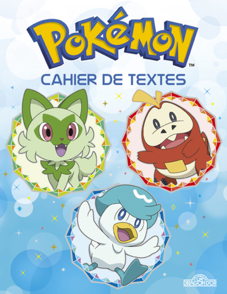 Pokémon - Agenda de textes - The Pokémon Company The Pokémon Company - DRAGON D OR