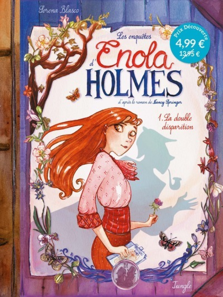 Les enquêtes d'Enola Holmes - OP Petit Prix 2024 - Tome 1 La double disparition - Nancy Springer, Séréna Blasco - JUNGLE