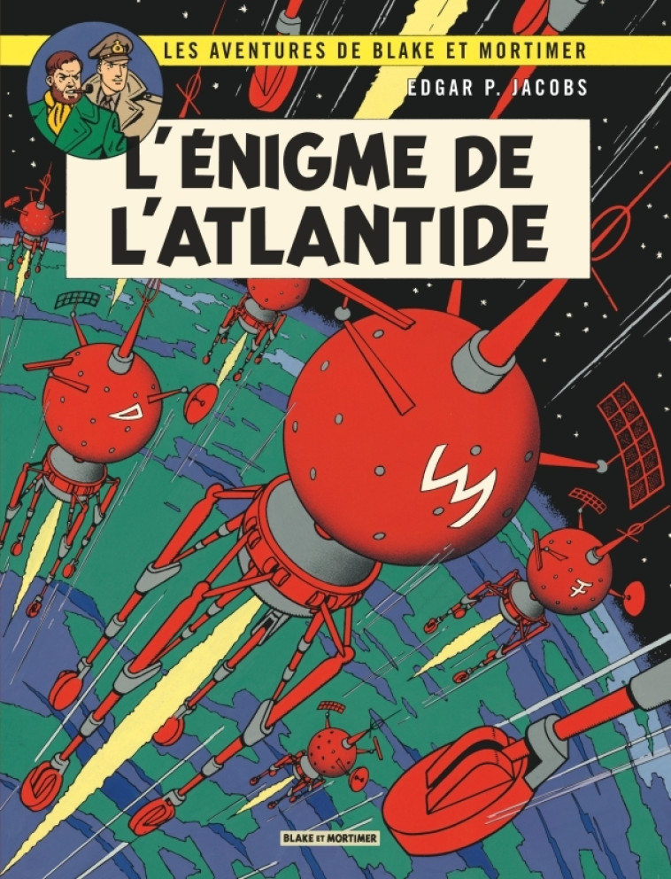 Blake & Mortimer - Tome 7 - L'Énigme de l'Atlantide - Edgar P. Jacobs Edgar P. Jacobs,  Edgar P. Jacobs - BLAKE MORTIMER