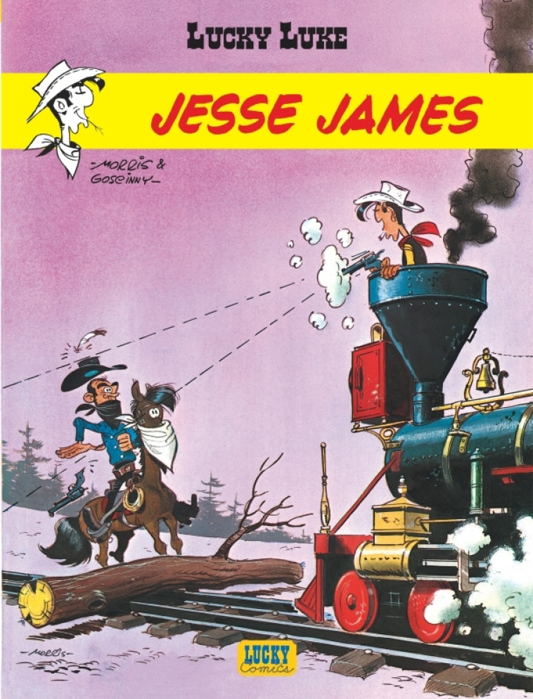 Lucky Luke - Tome 4 - Jesse James - MORRIS MORRIS, Goscinny Goscinny,  MORRIS,  GOSCINNY,  MORRIS,  GOSCINNY - LUCKY