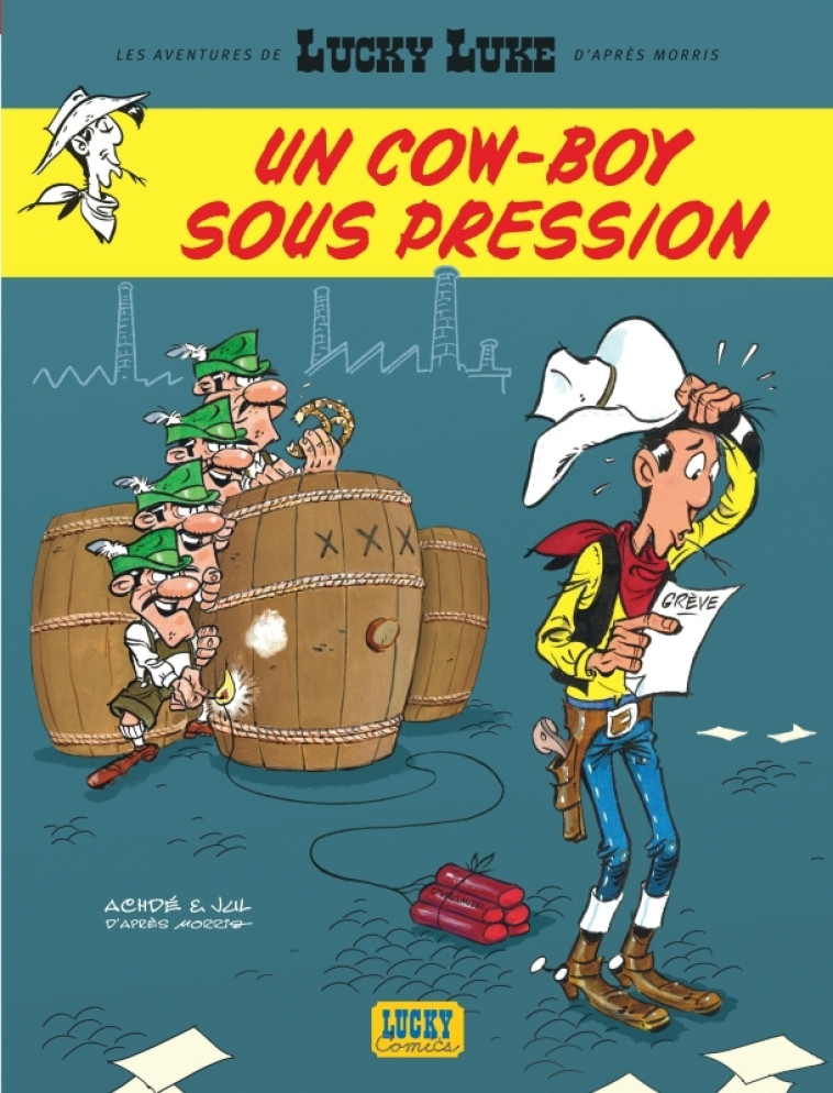 Les Aventures de Lucky Luke d'après Morris - Tome 11 - Un cow-boy sous pression -  Jul,  Achdé ,  Jul,  Achdé  - LUCKY