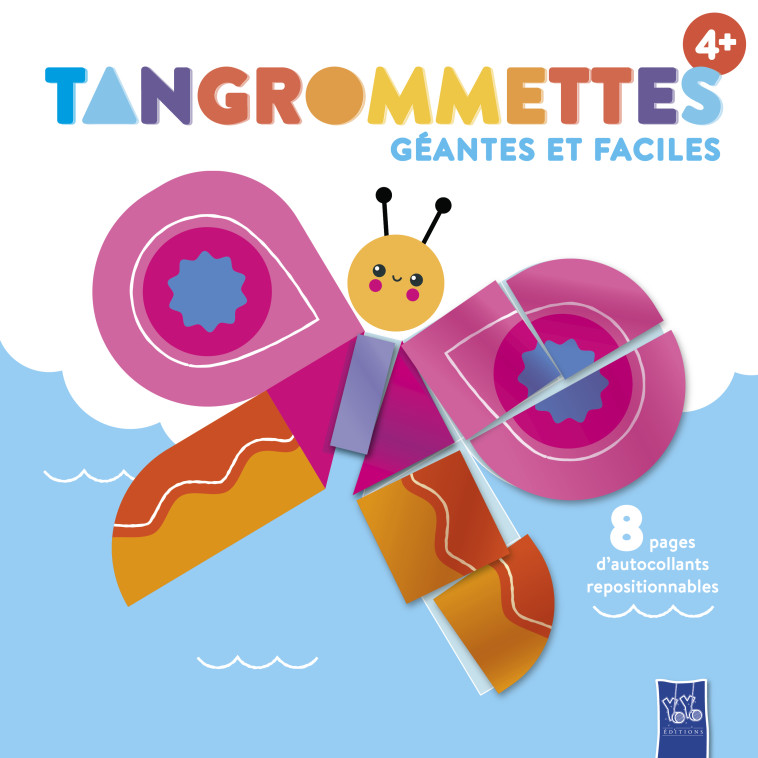 Le papillon - 4+ Tangrommettes géantes et faciles - XXX - YOYO
