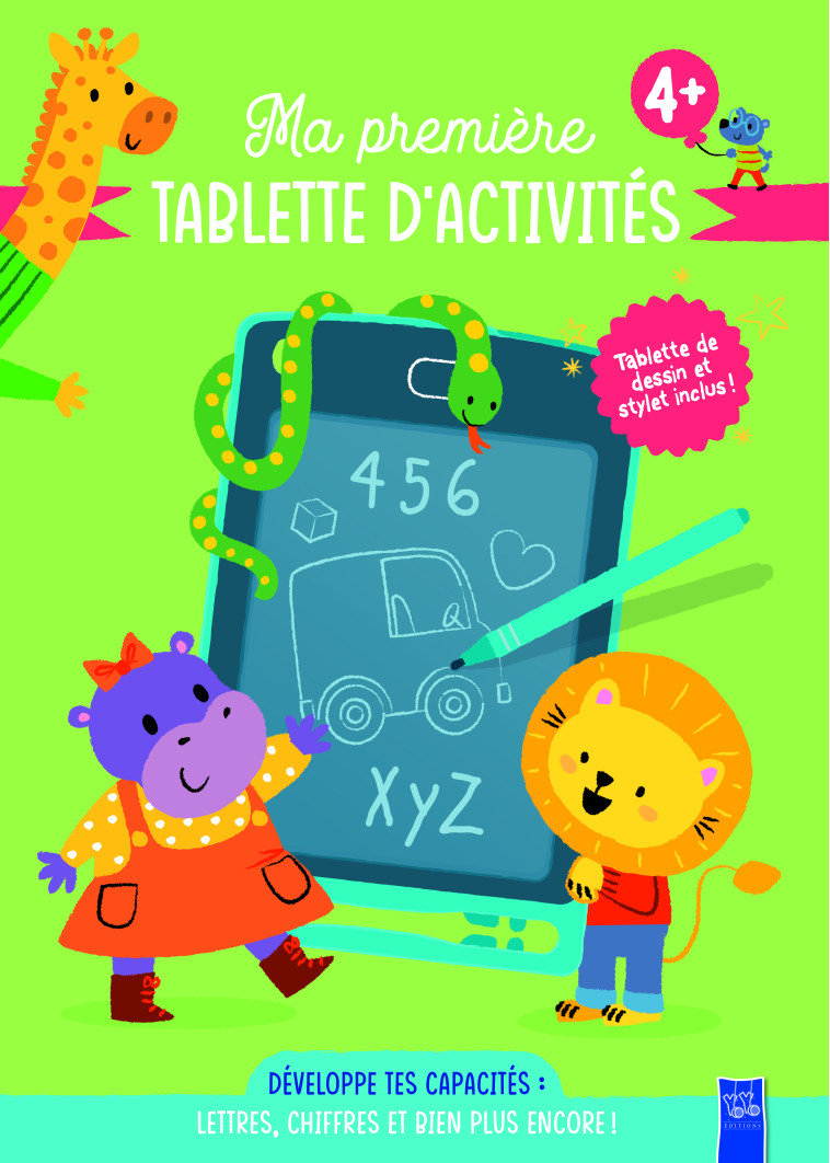 4+ Lettres, chiffres et bien plus encore - Tablette d'activités - XXX - YOYO