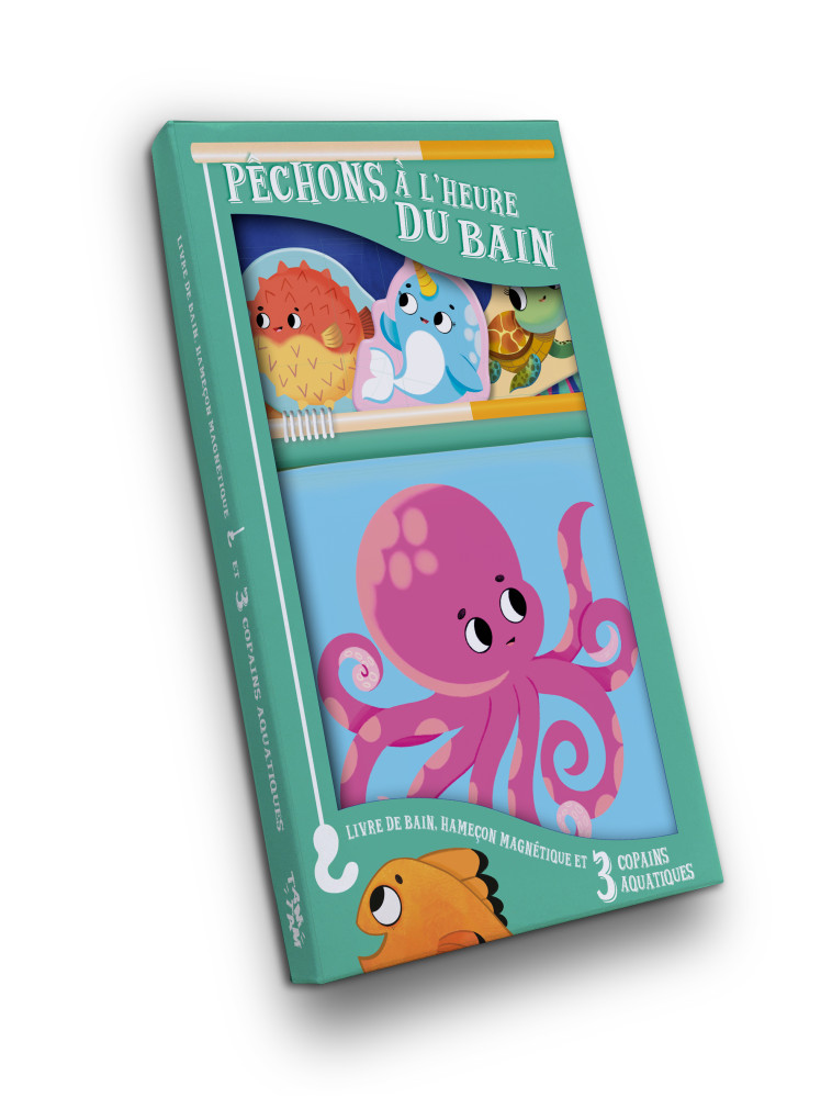 Octopus - Livre bain - XXX - TAM TAM EDTS