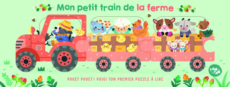 Mon petit train de la ferme -  Collectif,  Collectif - TAM TAM EDTS