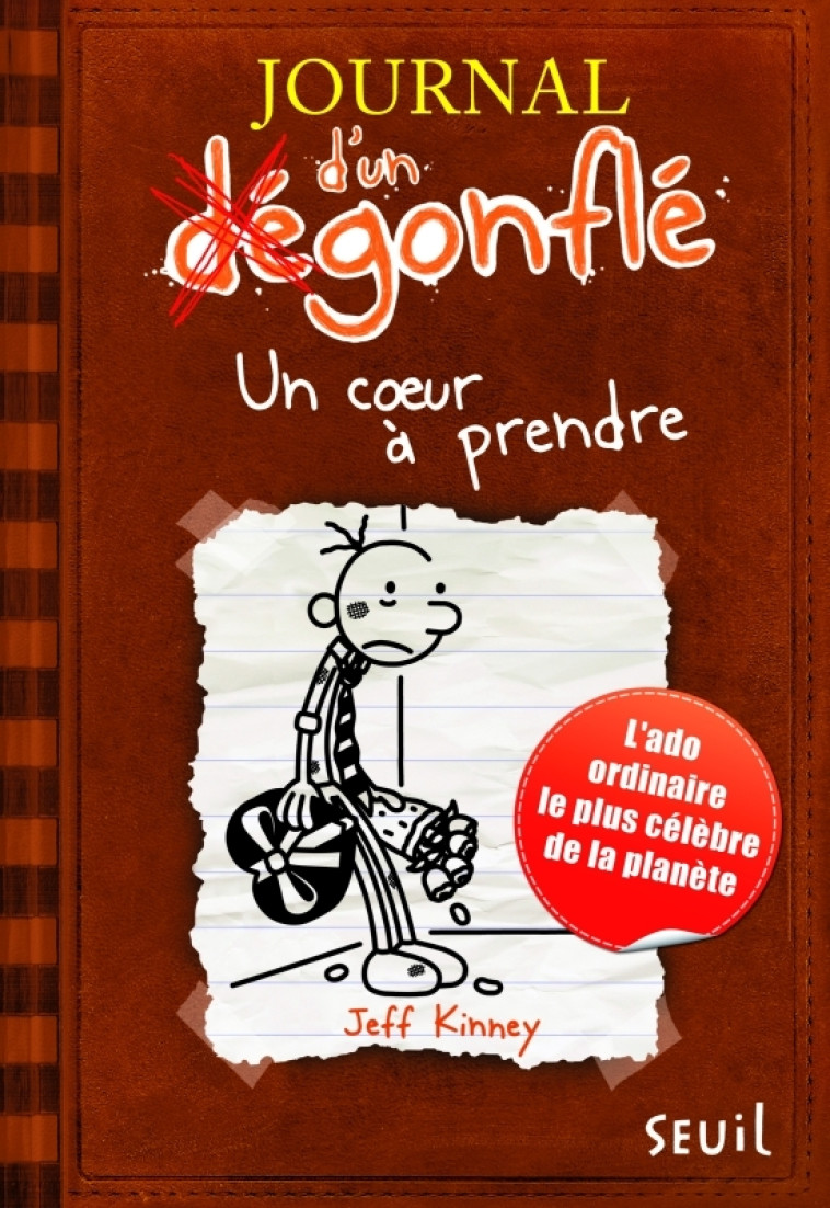 Journal d'un dégonflé - Tome 7 - Un c ur à prendre - Jeff Kinney, Jeff Kinney - SEUIL JEUNESSE