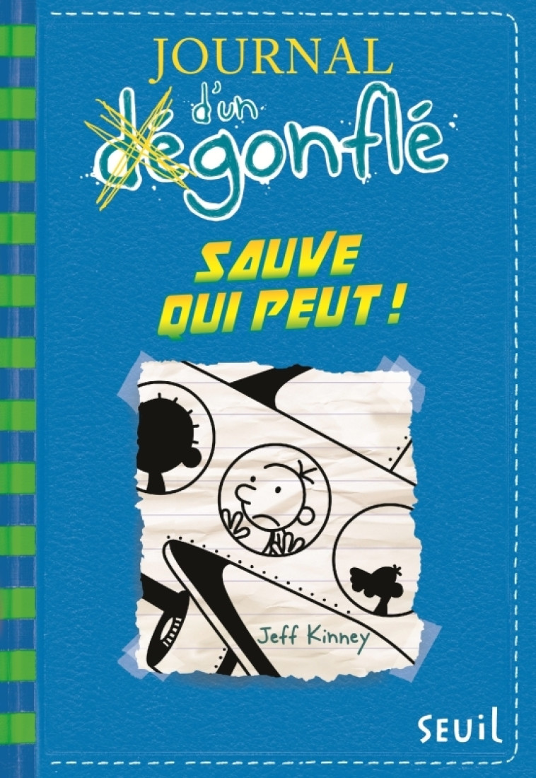 Journal d'un dégonflé - Tome 12 - Sauve qui peut ! - Jeff Kinney, Jeff Kinney - SEUIL JEUNESSE