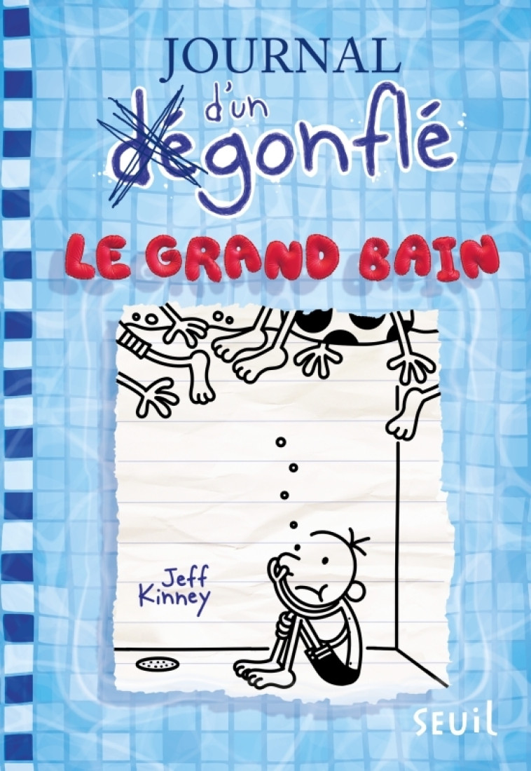 Journal d'un dégonflé - Tome 15 - Le Grand Bain - Jeff Kinney, Natalie Zimmermann, Jeff Kinney, Natalie Zimmermann - SEUIL JEUNESSE