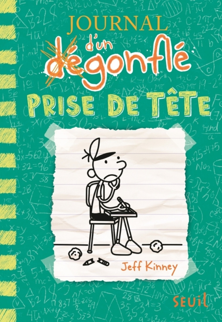 Journal d'un dégonflé - Tome 18 - Prise de tête - Jeff Kinney, Natalie Zimmermann, Jeff Kinney, Natalie Zimmermann - SEUIL JEUNESSE