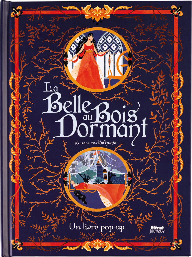 Pop up La Belle au bois dormant - Dinara Mirtalipova, Dinara Mirtalipova - GLENAT JEUNESSE