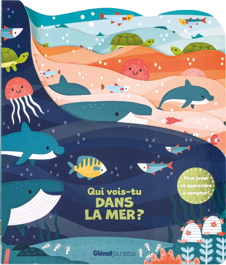 Qui vois-tu dans la mer ? - Anne Passchier - GLENAT JEUNESSE
