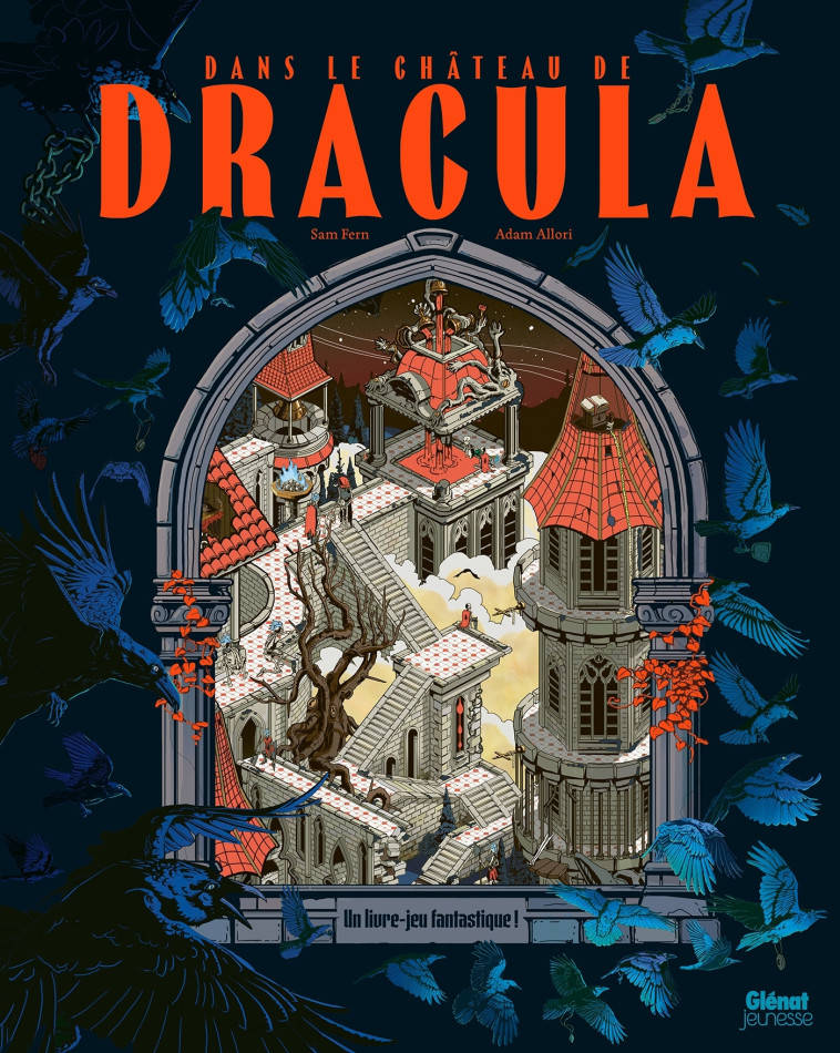 Dans le château de Dracula - Samuel Fern, Adam Allori, Samuel Fern, Adam Allori - GLENAT JEUNESSE