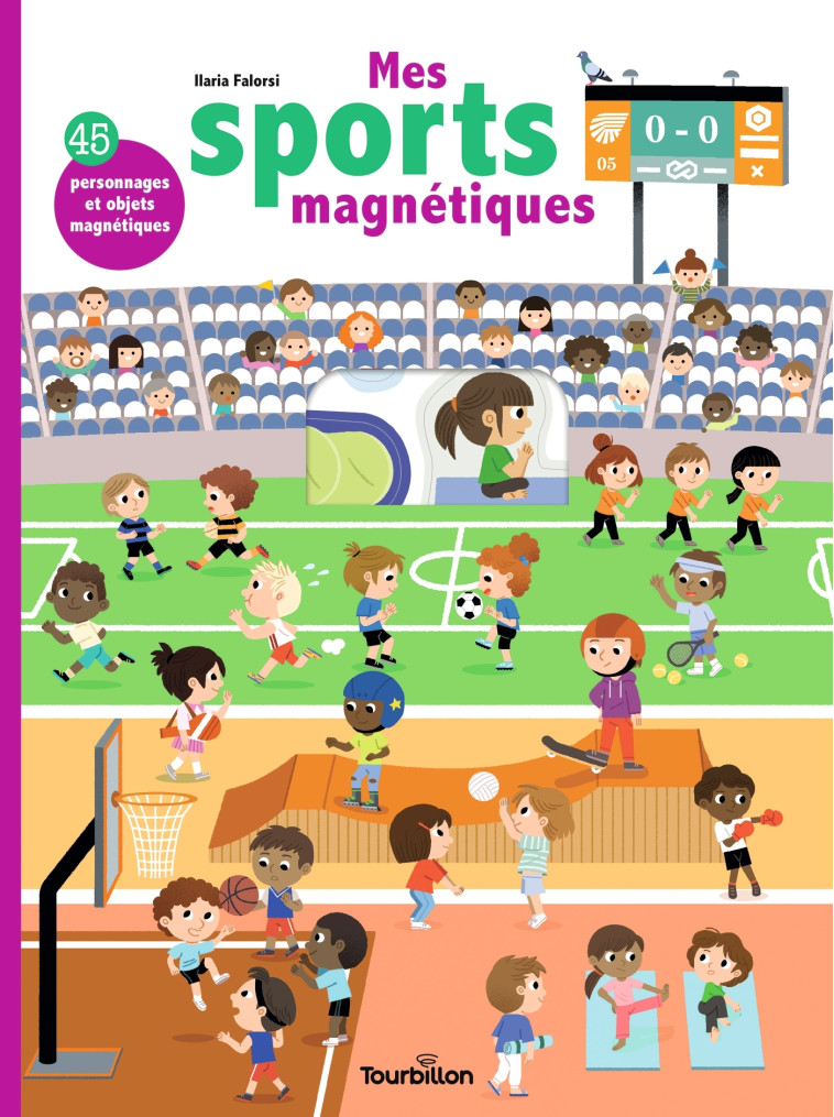 Mes sports magnétiques - Ilaria Falorsi, Ilaria Falorsi - TOURBILLON