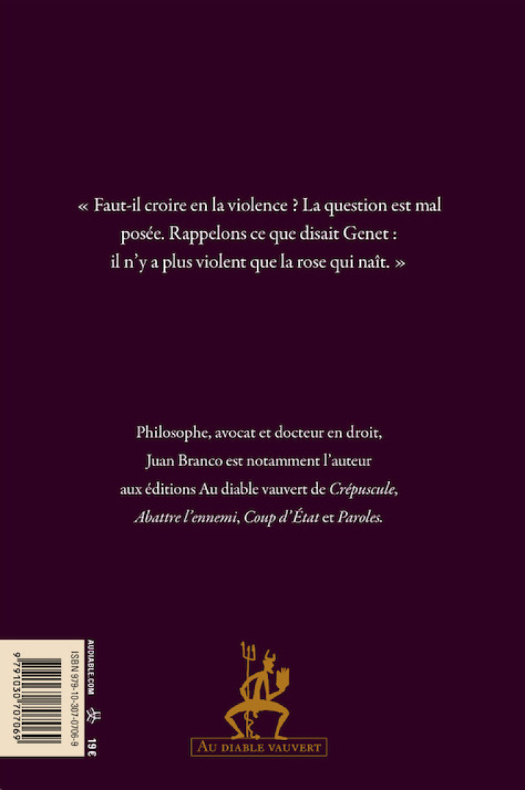 Comment fabriquer une guillotine - Juan Branco - DIABLE VAUVERT