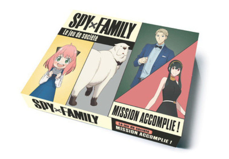 Le jeu de société Spy x Family - Mission accomplie ! - CRUNCHYROLL CRUNCHYROLL, Tatsuya Endo,  Crunchyroll, Valérie Cluzel, Tatsuya Endo,  Crunchyroll - 404 EDITIONS