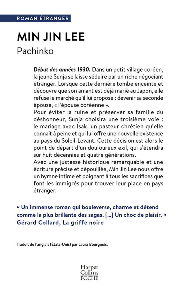 Pachinko - Min Jin Lee, Min Jin Lee - HARPERCOLLINS