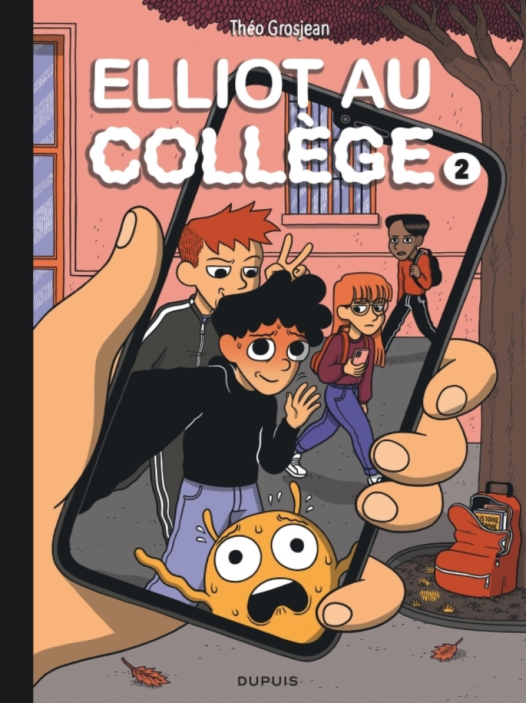 Elliot au collège - Tome 2 - Réseaux et sentiments - Grosjean Théo Grosjean Théo,  Grosjean Théo,  Grosjean Théo - DUPUIS