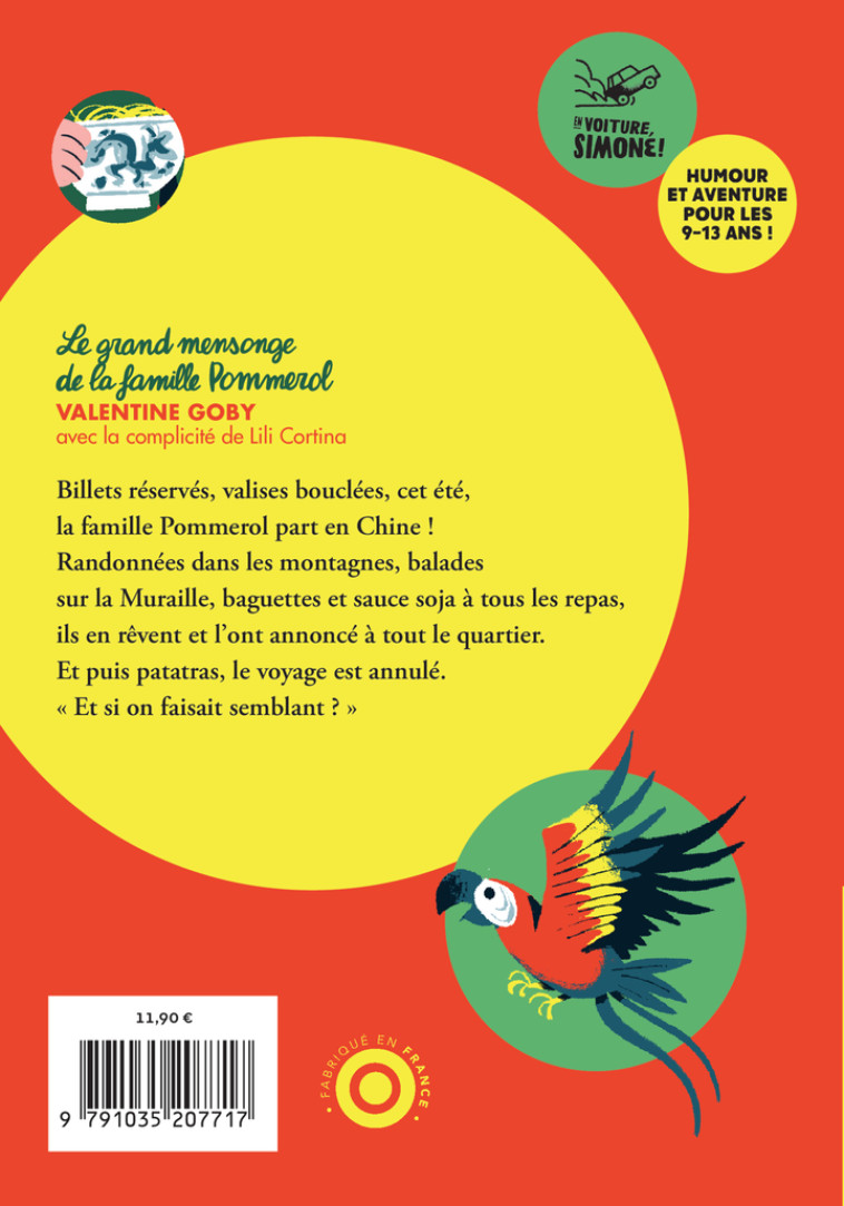 Le grand mensonge de la famille Pommerol - Valentine Goby, Thomas Baas, Valentine Goby, Thomas Baas - THIERRY MAGNIER
