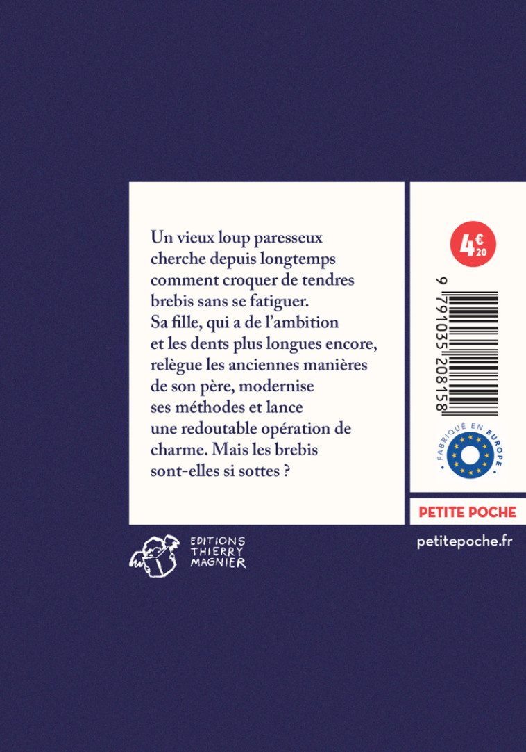La fille du loup - Patrice Favaro, Patrice Favaro - THIERRY MAGNIER